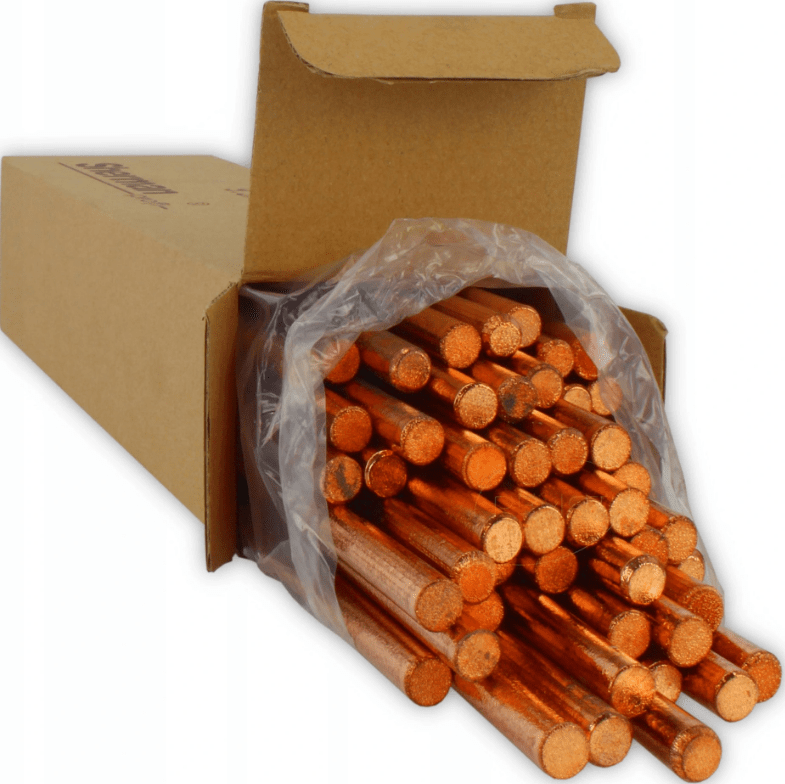 Pack de 100 pcs électrodes gougeage ARCAIR  Ø 4mm x 305mm - Le Comptoir du Soudeur
