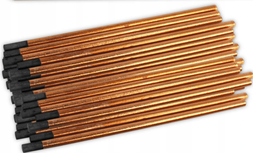 Pack de 100 pcs électrodes gougeage ARCAIR  Ø 4mm x 305mm - Le Comptoir du Soudeur