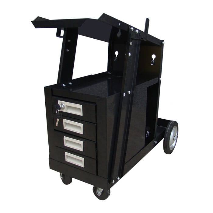 Chariot de soudage MIG avec tiroirs - Le Comptoir du Soudeur