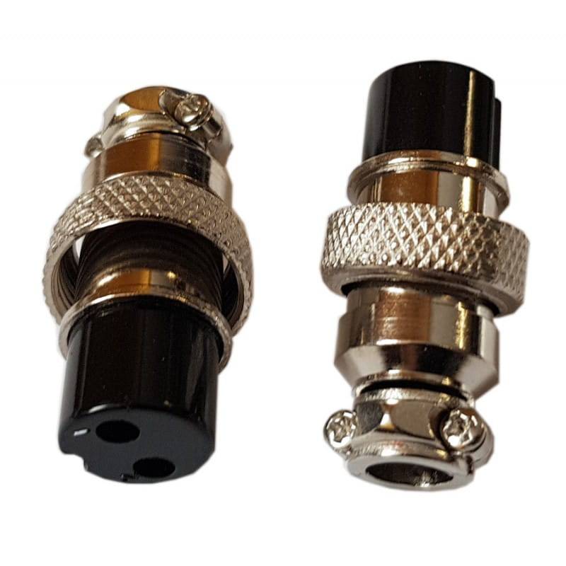 Connecteur de commande à 2 broches TIG - Le Comptoir du Soudeur