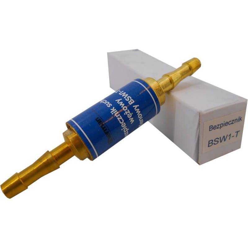 Dispositif anti-retour de flamme pour flexible Oxygen BSW1-T - Le Comptoir du Soudeur