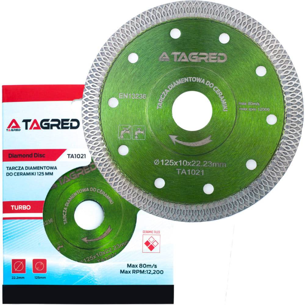 Disque à tronçonner diamant pour pierre, grès cérame, carrelage, céramique 125 mm - Le Comptoir du Soudeur