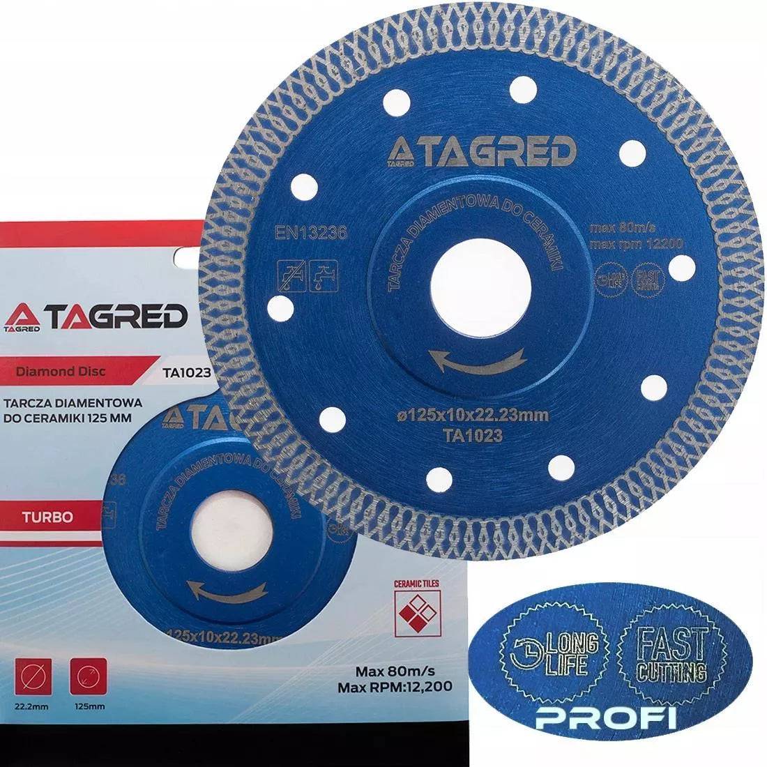 Disque à tronçonner diamant pour pierre, grès cérame, carrelage, céramique 125 mm - Le Comptoir du Soudeur