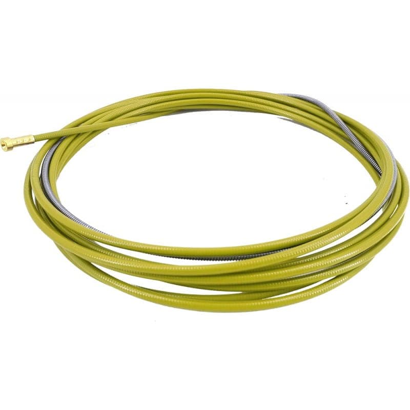 Doublure en acier jaune 4m pour chalumeaux MIG / MAG - Le Comptoir du Soudeur