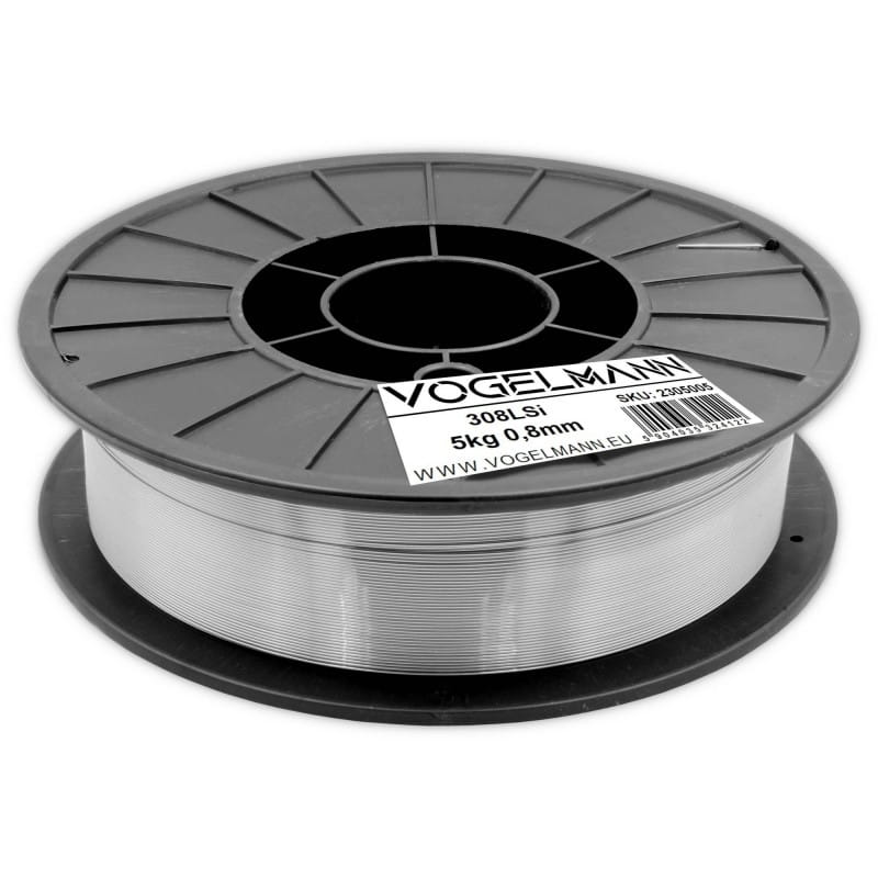 Fil à souder 308LSi Inox Vogelmann 0,8mm / 5kg - Le Comptoir du Soudeur