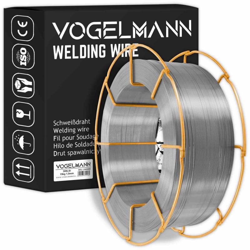 Fil à souder 308LSi Inox Vogelmann 1,0mm / 15kg - Le Comptoir du Soudeur