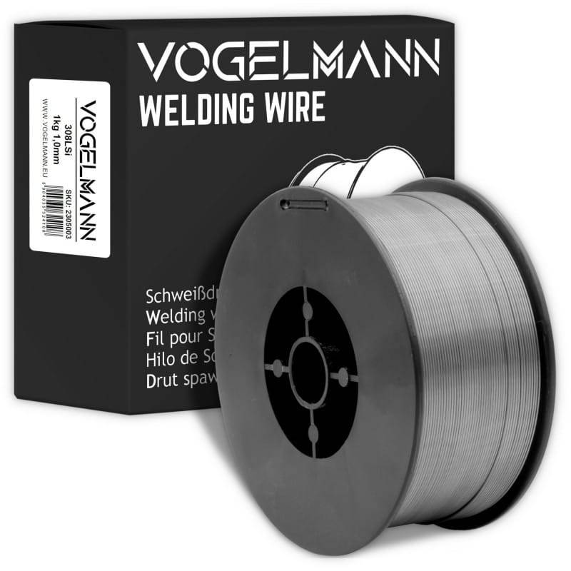 Fil à souder 308LSi Inox Vogelmann 1,0mm / 1kg - Le Comptoir du Soudeur