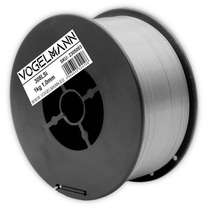 Fil à souder 308LSi Inox Vogelmann 1,0mm / 1kg - Le Comptoir du Soudeur