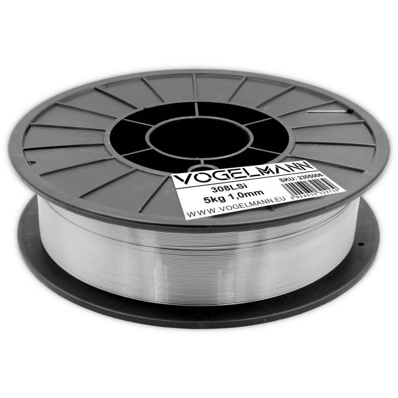 Fil à souder 308LSi Inox Vogelmann 1,0mm / 5kg - Le Comptoir du Soudeur