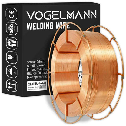 Fil pour Soudage SG2 Vogelmann 1,0mm / 15kg ER70S-6 - Le Comptoir du Soudeur