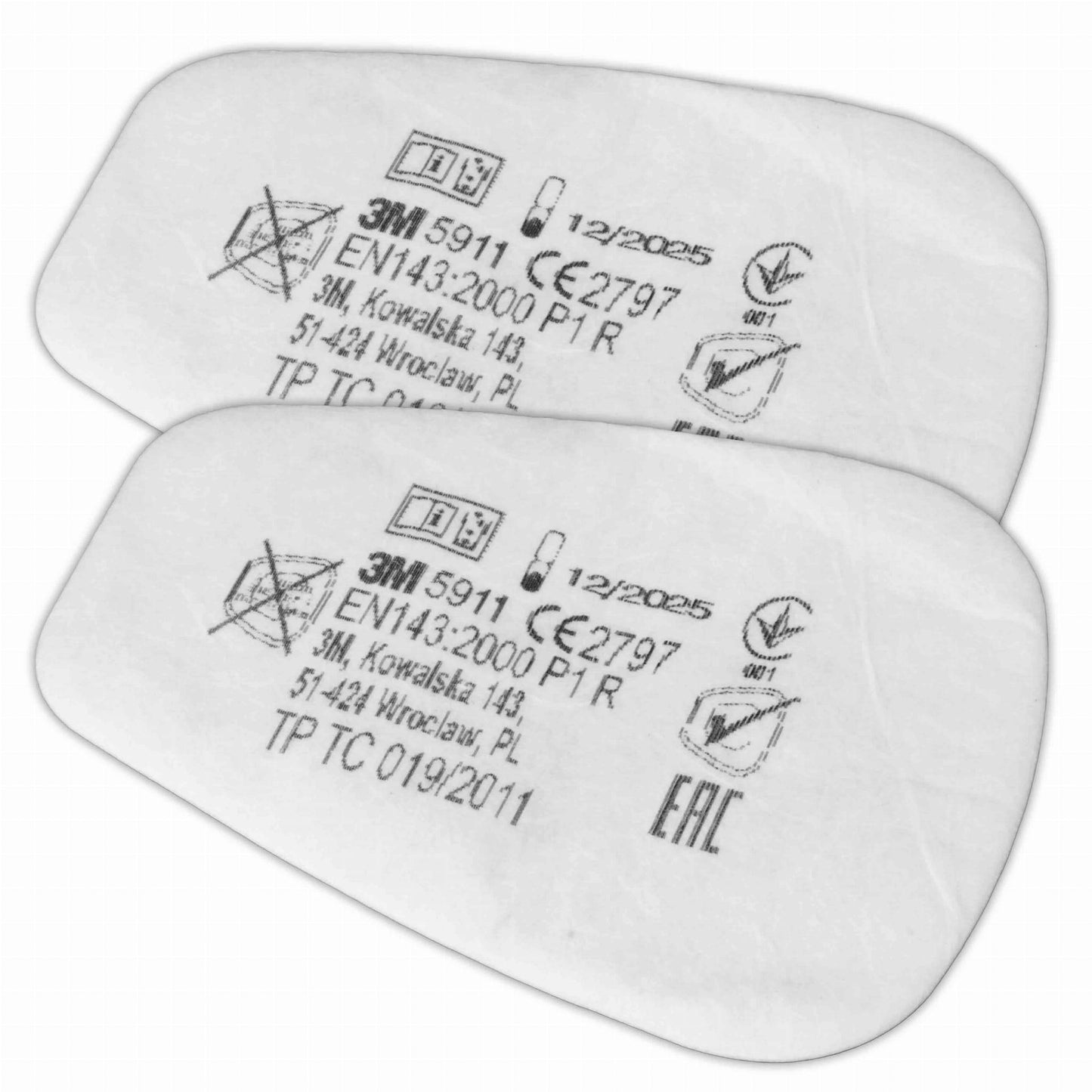 Filtre antipoussière P1R 3M™ 5911 (2 pcs) - Le Comptoir du Soudeur
