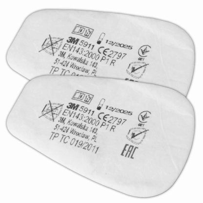 Filtre antipoussière P1R 3M™ 5911 (2 pcs) - Le Comptoir du Soudeur