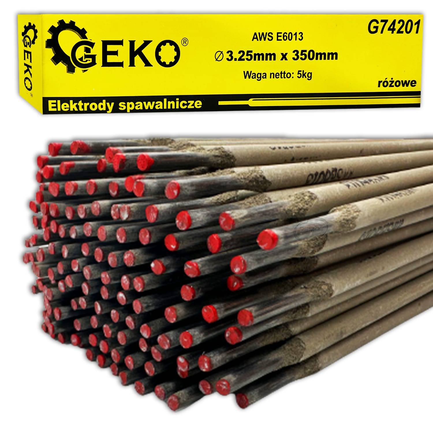 GEKO Électrodes Rutile 3.25mmx350mm 5kg - Le Comptoir du Soudeur