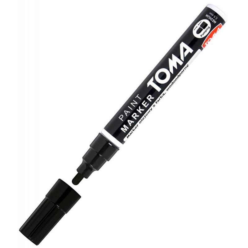 Huile marqueur 2,5mm TOMA TO-440 Noir