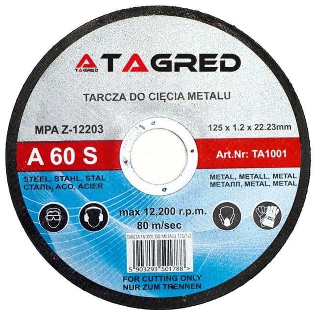 Lame de coupe en métal 125 mm 1,2 mm 22,2 mm - Le Comptoir du Soudeur