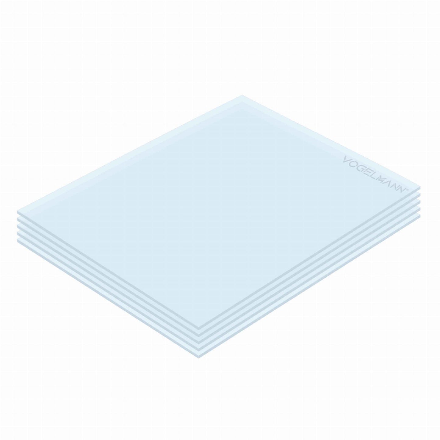 Lentille de protection 100x120mm Vogelmann (paquet de 5) - Le Comptoir du Soudeur