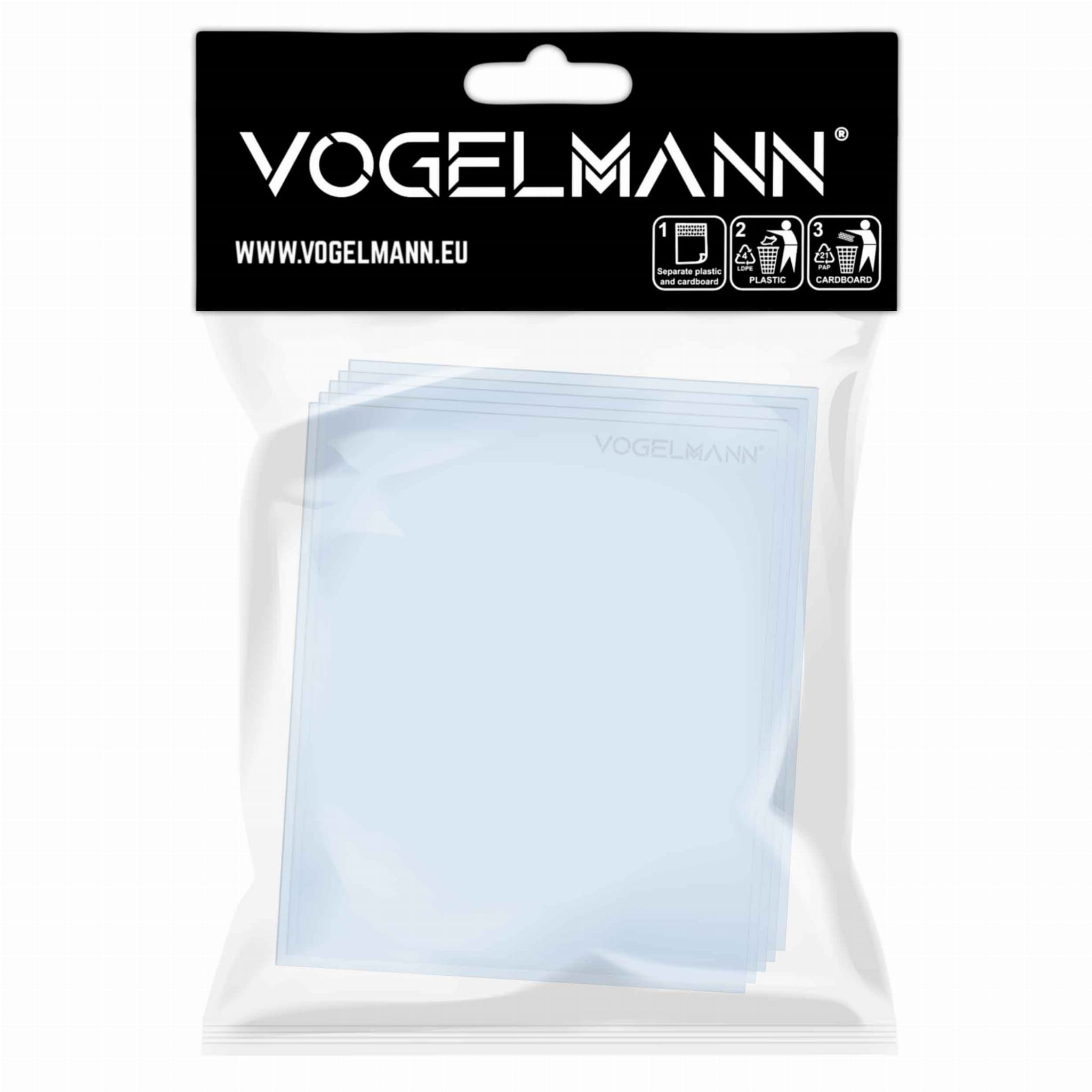 Lentille de protection 102x116mm Vogelmann (paquet de 5)