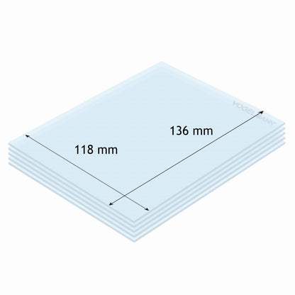Lentille de protection 118x136mm Vogelmann (paquet de 5) - Le Comptoir du Soudeur
