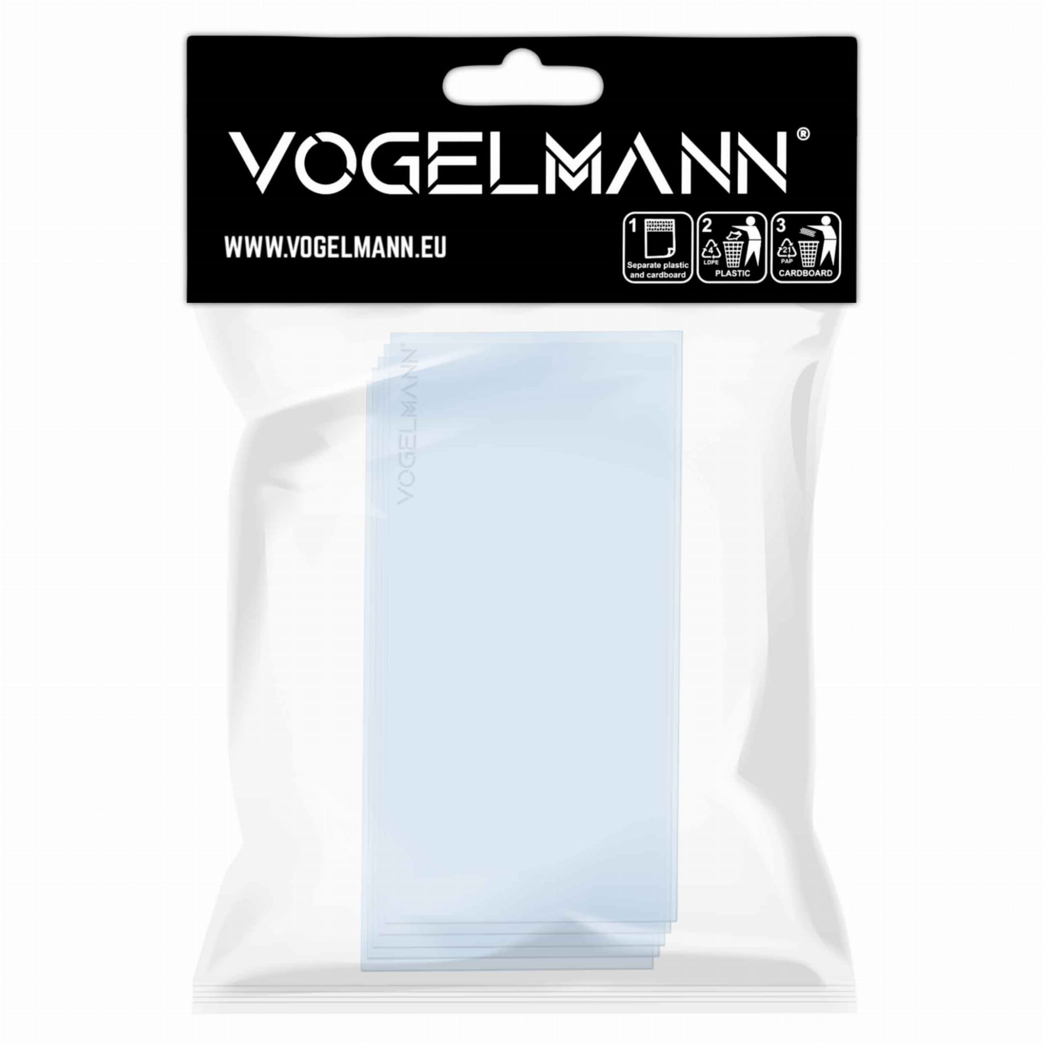 Lentille de protection 46x104mm Vogelmann (paquet de 5) - Le Comptoir du Soudeur