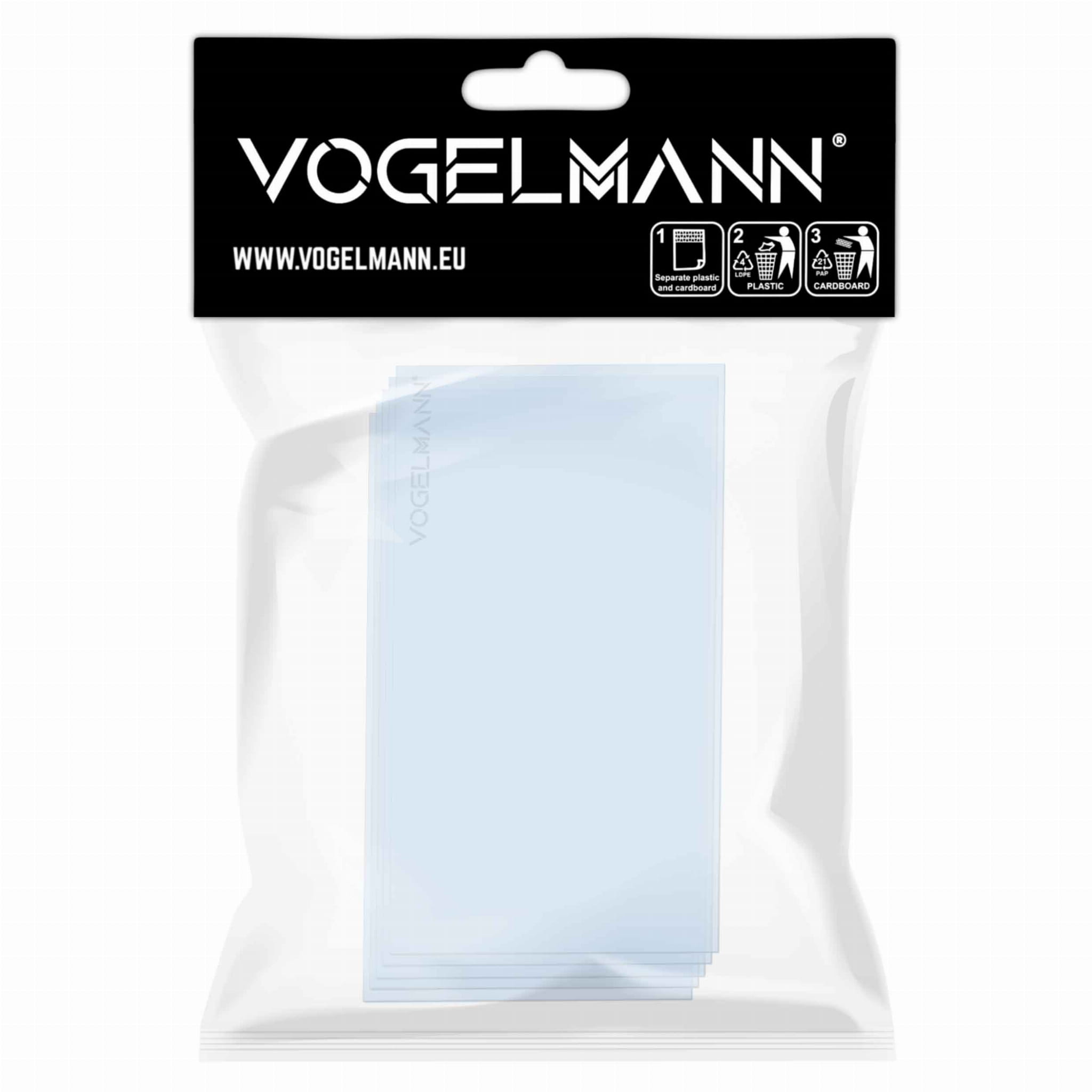 Lentille de protection 50x100mm Vogelmann (paquet de 5)