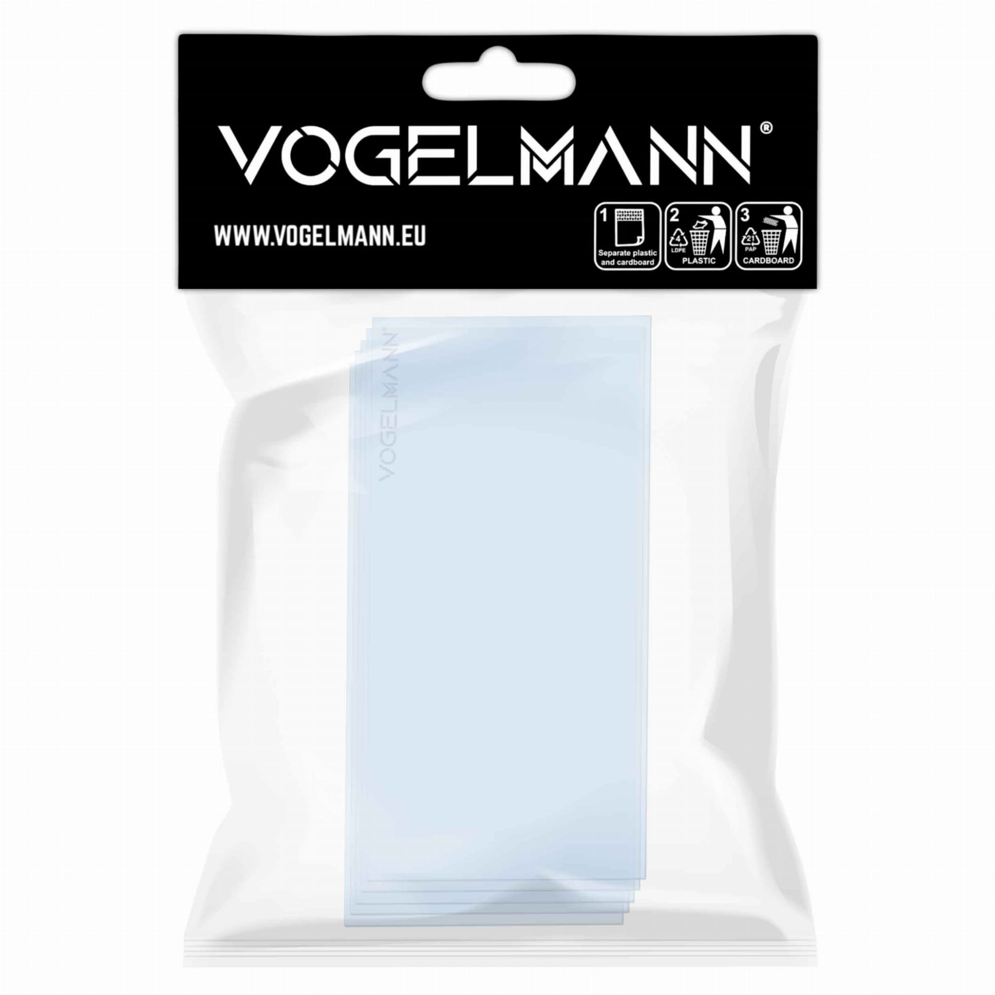 Lentille de protection 53x103mm Vogelmann (paquet de 5)