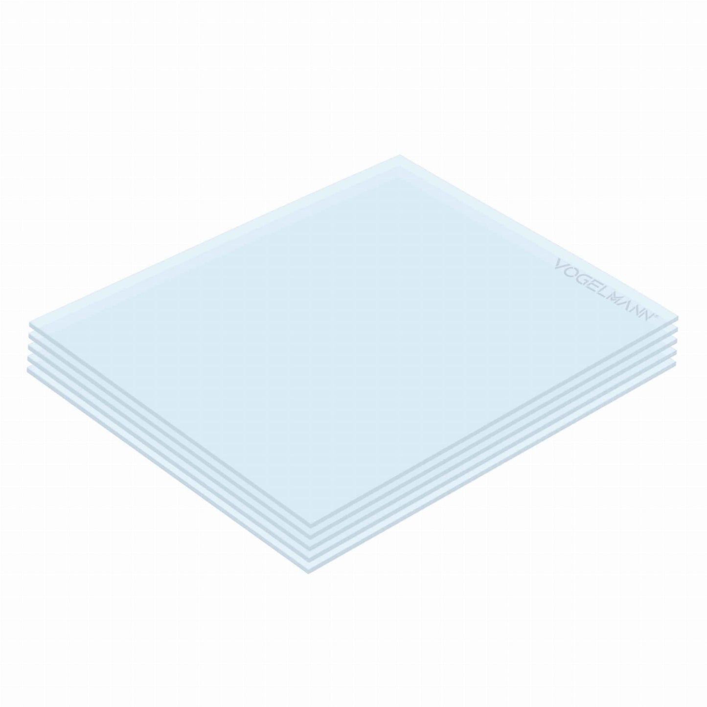 Lentille de protection 92x112mm Vogelmann (paquet de 5) - Le Comptoir du Soudeur