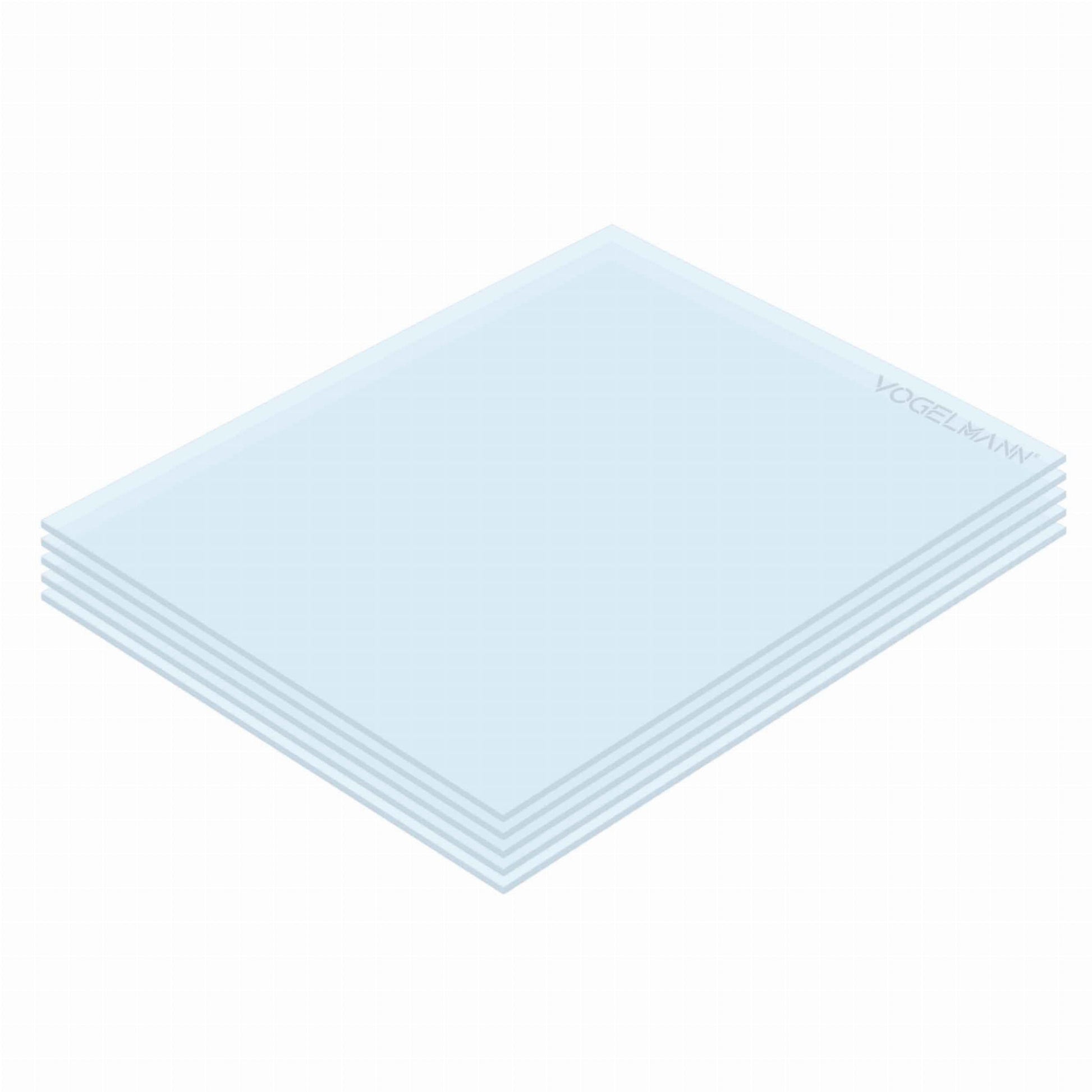 Lentille de protection 95x115mm Vogelmann (paquet de 5) - Le Comptoir du Soudeur