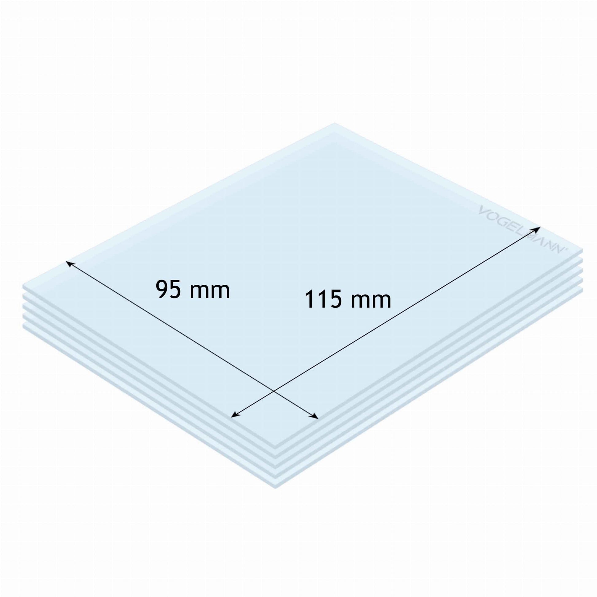 Lentille de protection 95x115mm Vogelmann (paquet de 5) - Le Comptoir du Soudeur
