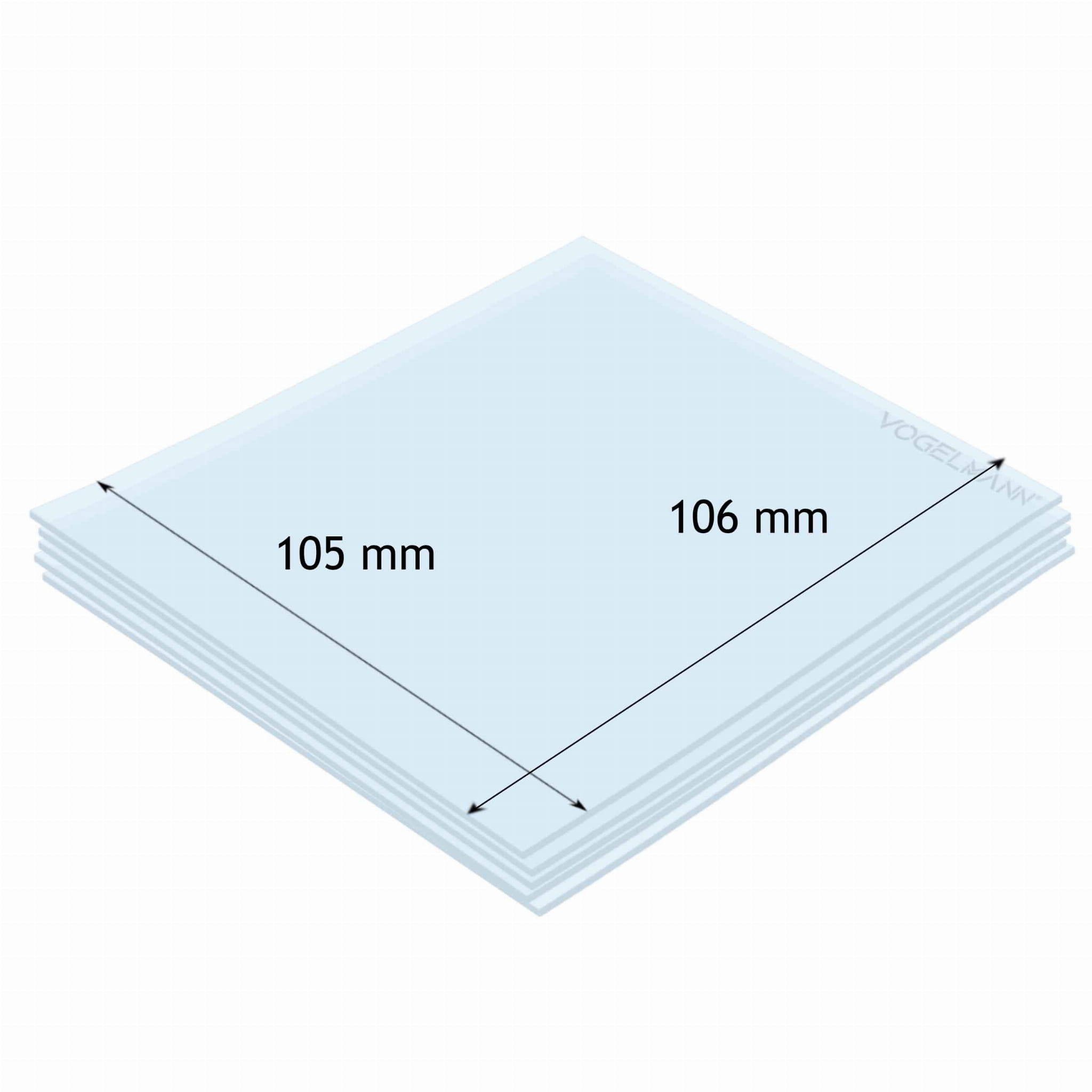 Lentille de protection intérieur de rechange 105x106mm Vogelmann Kilwap (paquet de 5) - Le Comptoir du Soudeur