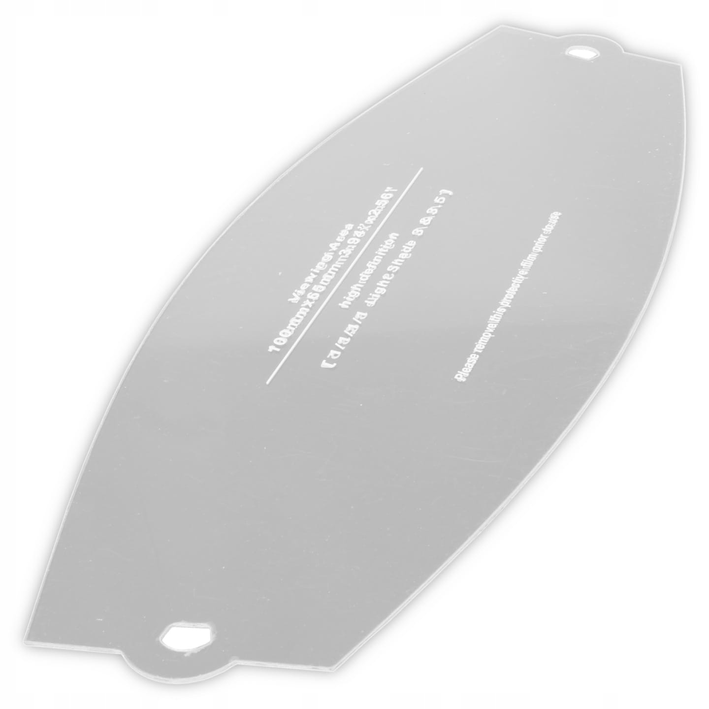 Lentille de protection PCV en polycarbonate Sherman V5a - Le Comptoir du Soudeur