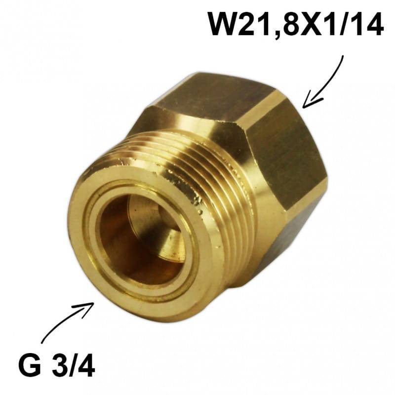 Régulateur de réduction de pression argon W21,8x1 / 14 - 3/4 " Vogelmann
