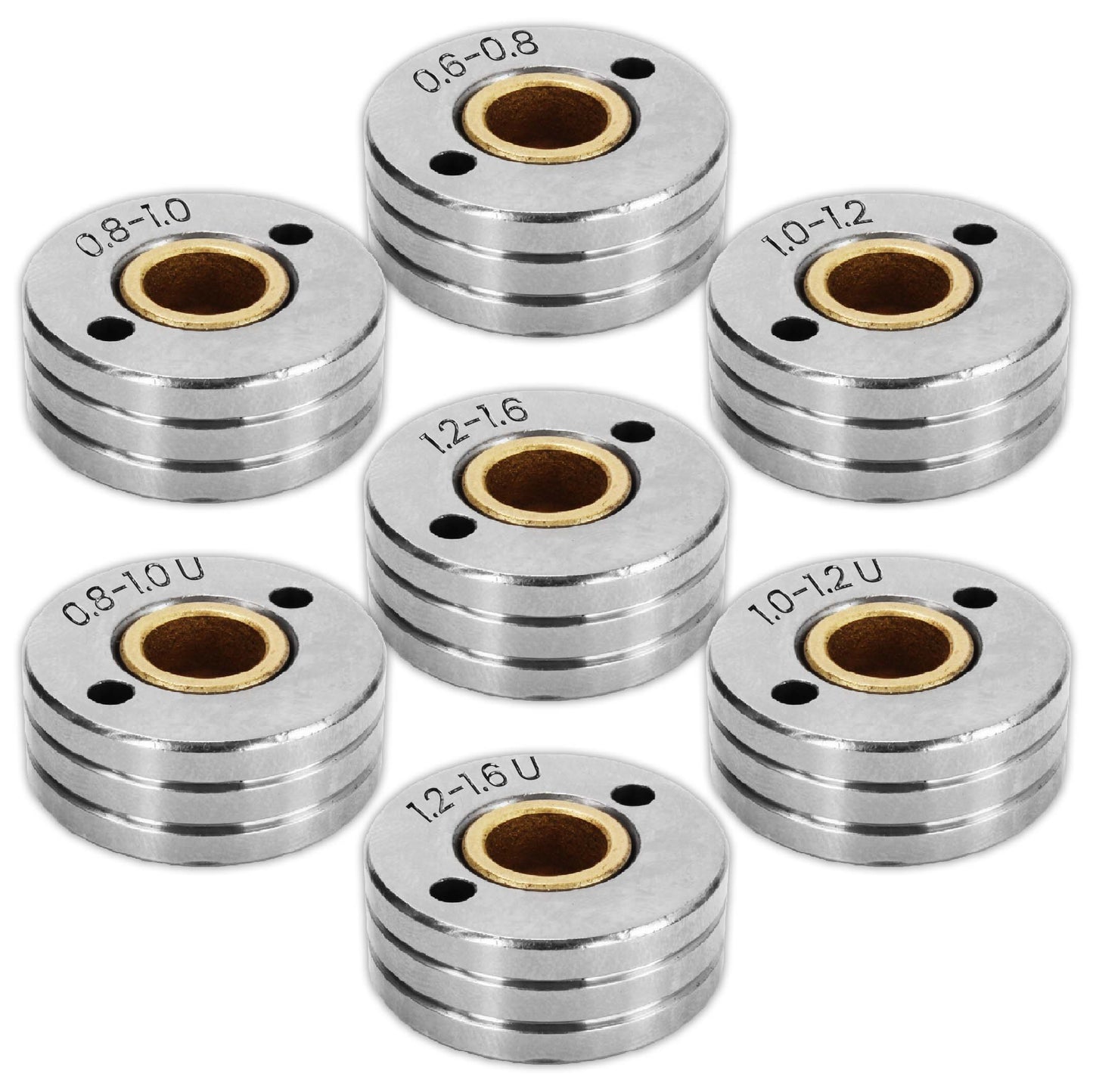 Rouleau d'alimentation 30x10x12mm 4RN 0,8/1,0 Aluminium Vogelmann - Le Comptoir du Soudeur