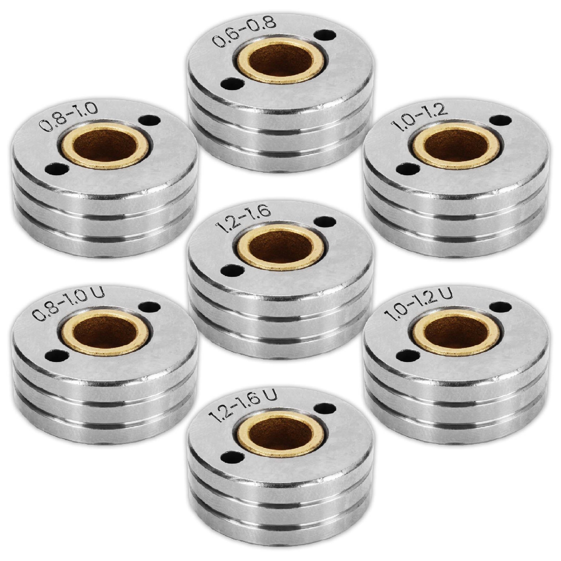 Rouleau d'alimentation 30x10x12mm 4RN 1,2/1,6 Aluminium Vogelmann - Le Comptoir du Soudeur