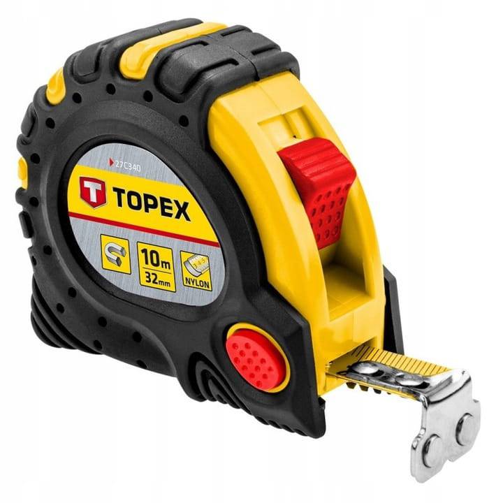 Ruban à mesurer en acier 10m x 32mm - Le Comptoir du Soudeur