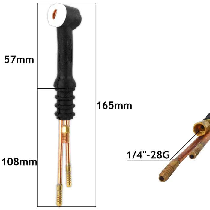 Tête de torche TIG SR-20F / Corps Flex Vogelmann - Le Comptoir du Soudeur