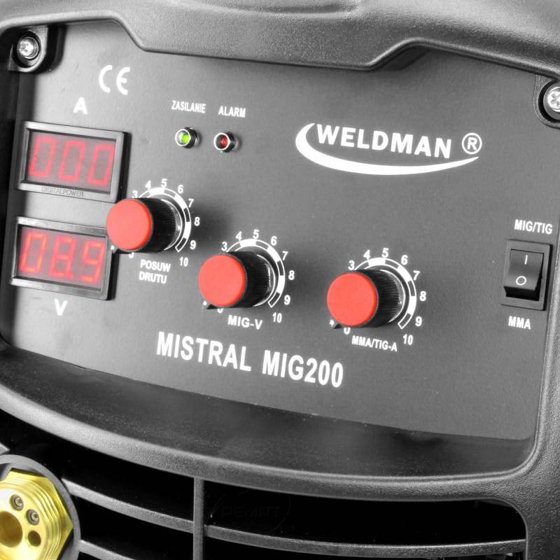 Weldman MISTRAL MIG 200 - Le Comptoir du Soudeur