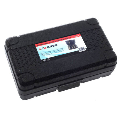 Adaptateur de réduction CR-MO 1/2" 1/4" 3/8" 3/4", jeu de 6 Tagred - Le Comptoir du Soudeur