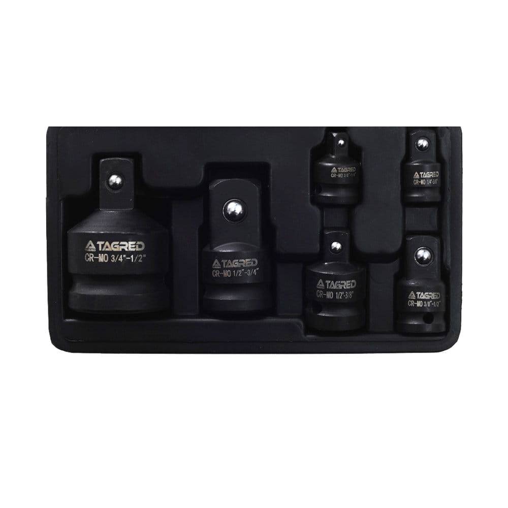 Adaptateur de réduction CR-MO 1/2" 1/4" 3/8" 3/4", jeu de 6 Tagred - Le Comptoir du Soudeur