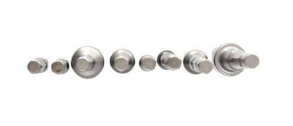 Adaptateur réducteur pour embouts de vissage, réducteurs 1/4 3/8 1/2, lot de 8 Tagred - Le Comptoir du Soudeur
