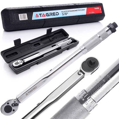 Clé dynamométrique 3/8" 19-110Nm avec blocage, pour roues - Le Comptoir du Soudeur