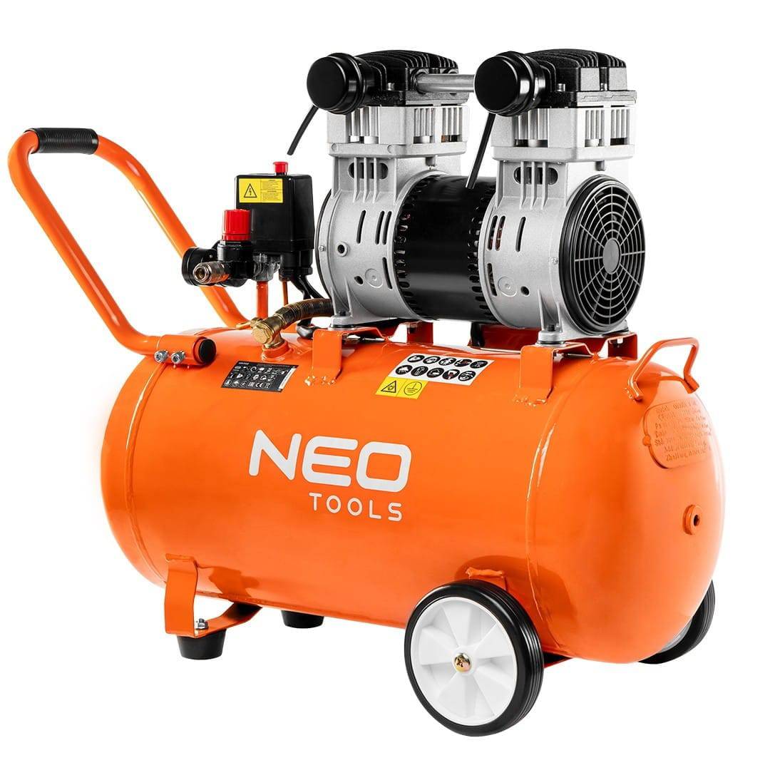 Compresseur sans huile Neo Tools 50L 1150W - Le Comptoir du Soudeur