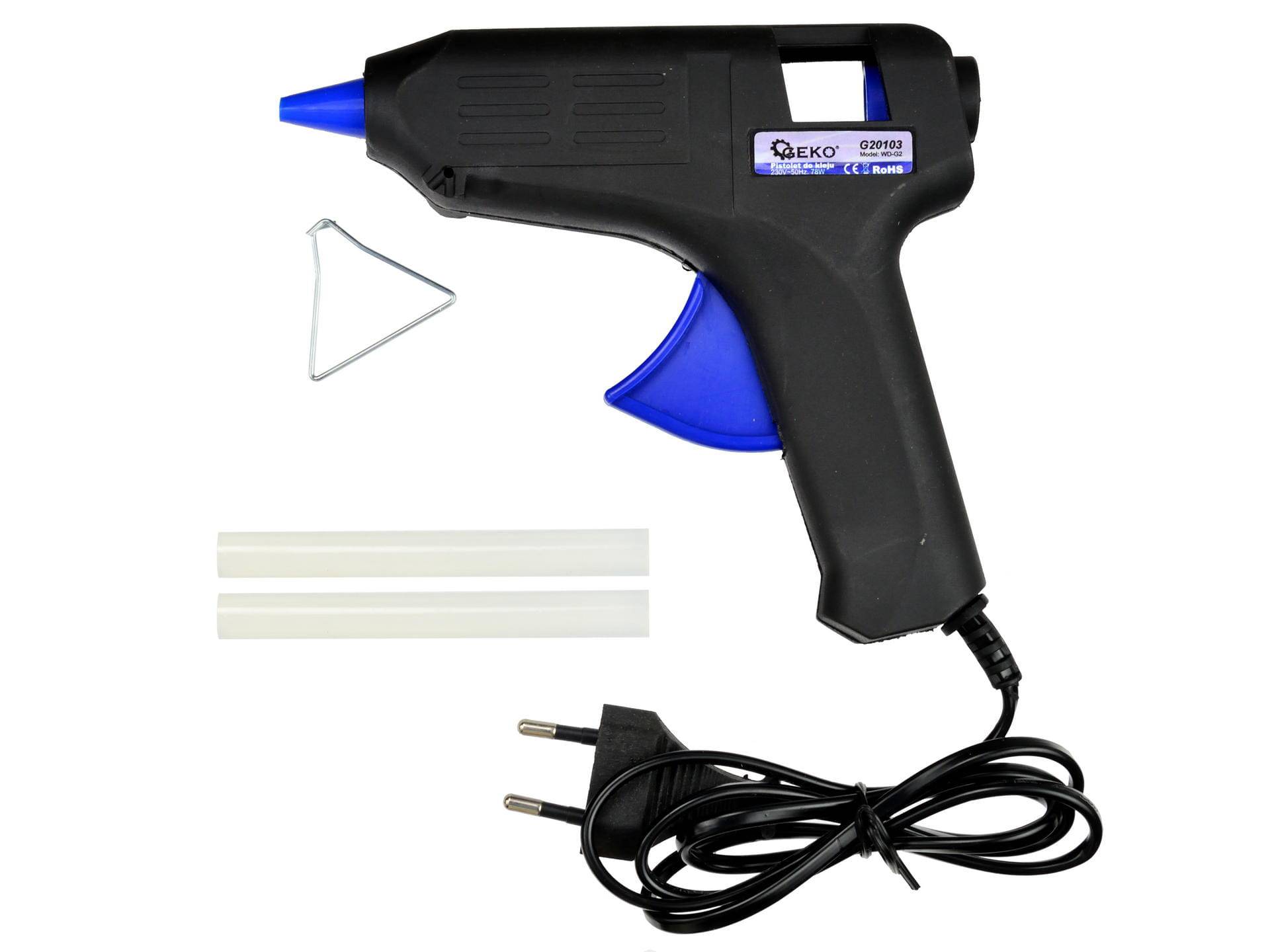 GEKO Pistolet à colle 78W 11-11.5mm + 2 bâtons de colle - Le Comptoir du Soudeur