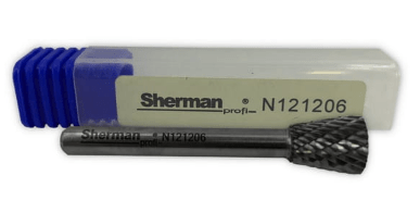 Lime à métaux Fraise carbure cylindrique N12 - Le Comptoir du Soudeur