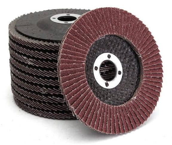 Lot de 10 Disques Abrasifs à Lamelles ∅ 125mm grain 80 - Le Comptoir du Soudeur