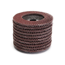 Lot de 10 Disques Abrasifs à Lamelles ∅ 125mm grain 80 - Le Comptoir du Soudeur