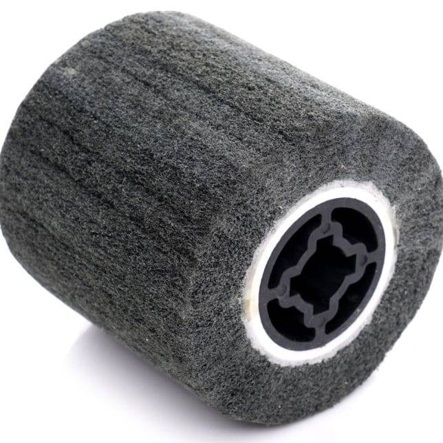 Meule cylindrique non-tissé, non-tissé abrasif 100x100x19 P600 - Le Comptoir du Soudeur