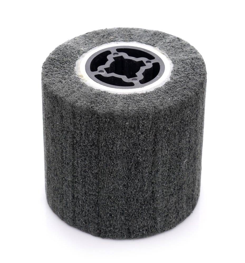 Meule cylindrique non-tissé, non-tissé abrasif 100x100x19 P600 - Le Comptoir du Soudeur