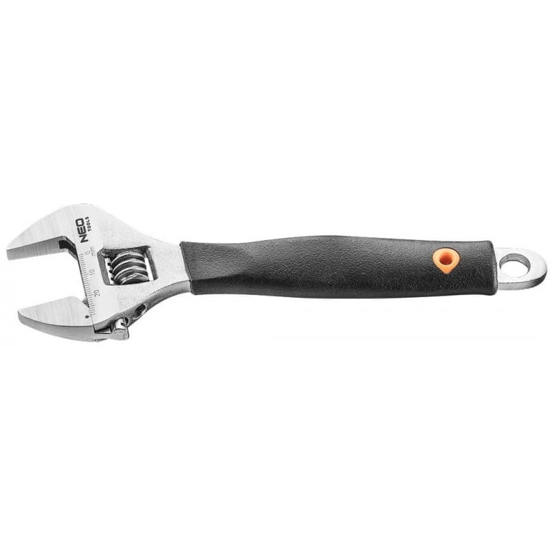 Neo Tools Clé à molette CrV 250 mm plage 0-32mm - Le Comptoir du Soudeur