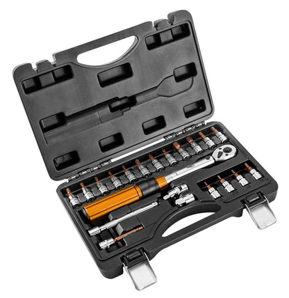 Neo Tools Clé Dynamométrique Réversible 1/4 5-25Nm - Le Comptoir du Soudeur