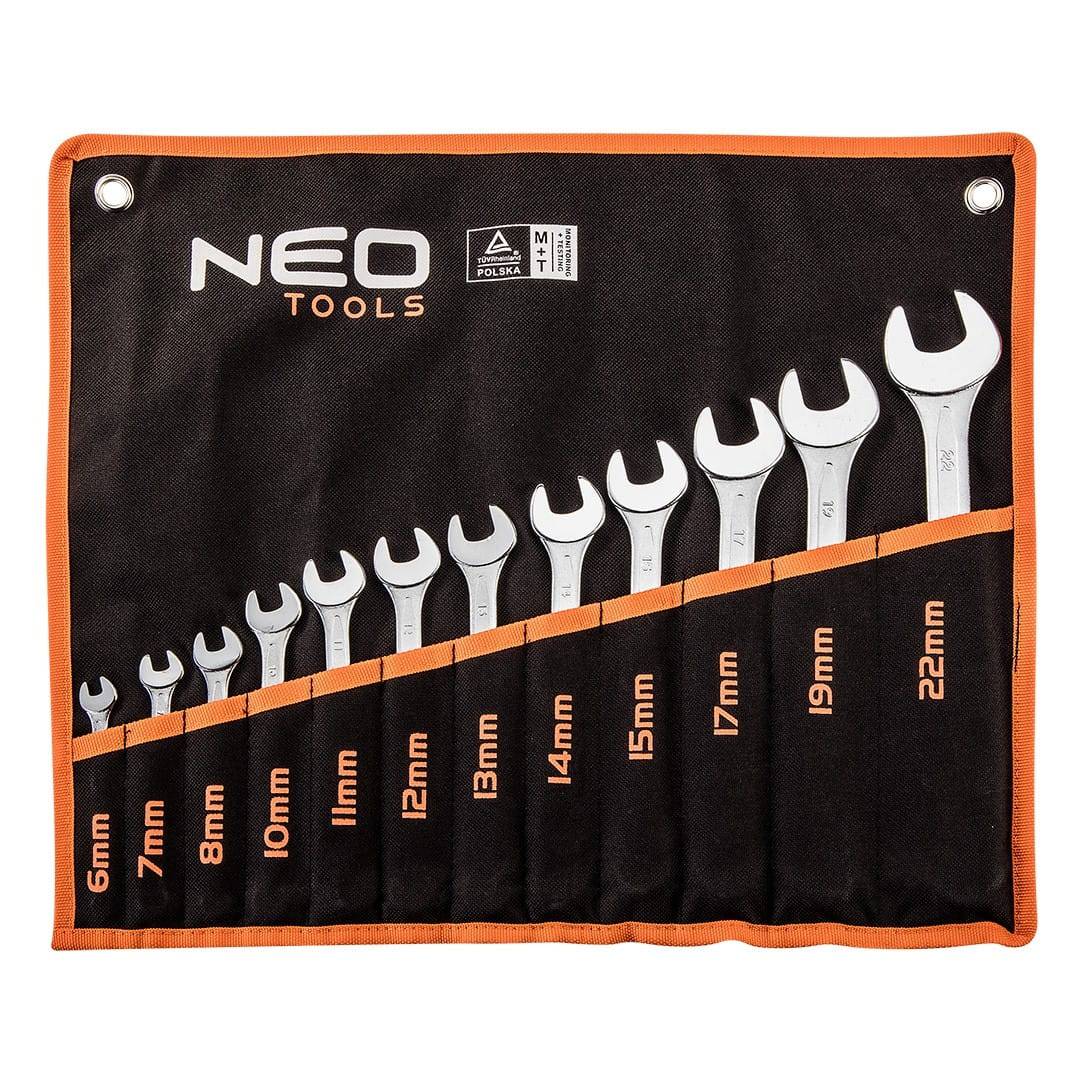 Neo Tools Clés mixtes 6-22mm (jeu de 12) - Le Comptoir du Soudeur
